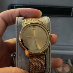 Movado Bold Watch - Gold